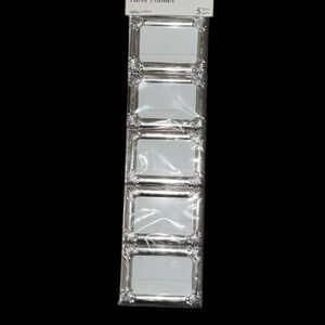Wilton Silver Favor Frames Set of Five!